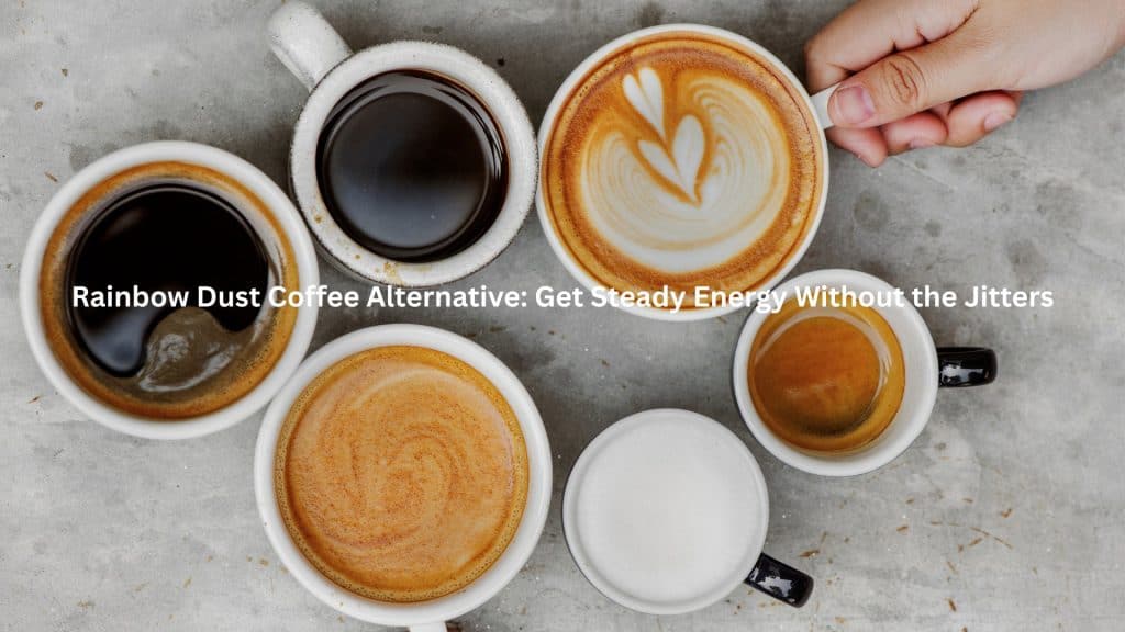 Rainbow Dust coffee alternative compressed rainbow dust under 2mb